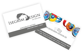 Isegrim Design Visitenkarte
